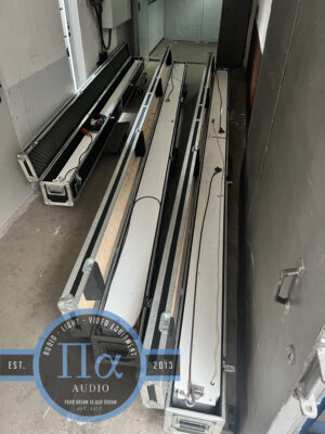 Motorized projection screens package