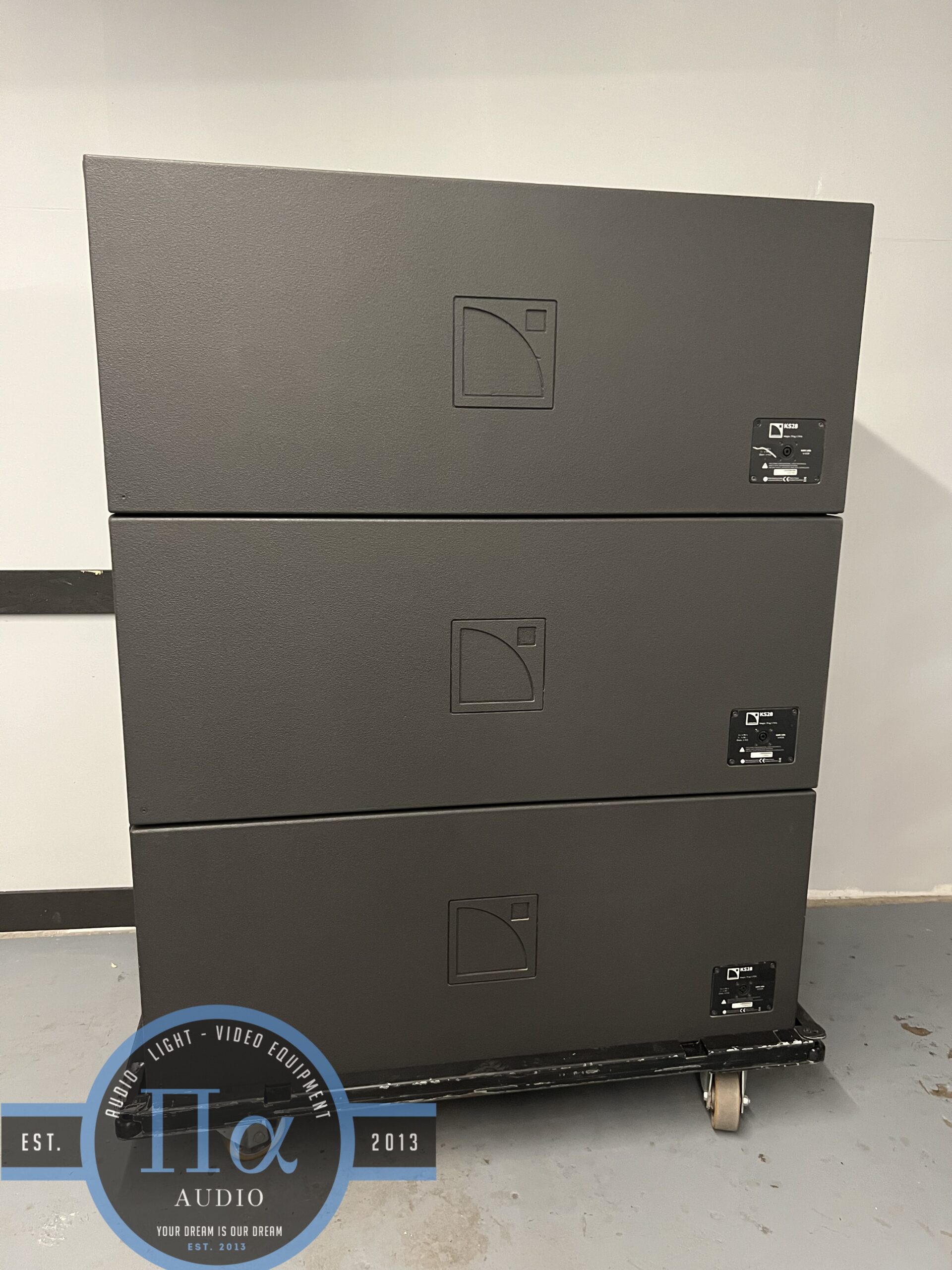 L-Acoustics KS28 incl. 1/2 chariot + cover - Image 4